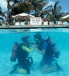 Dive lessons and instruction