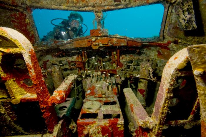 Airplane Wreck Diving